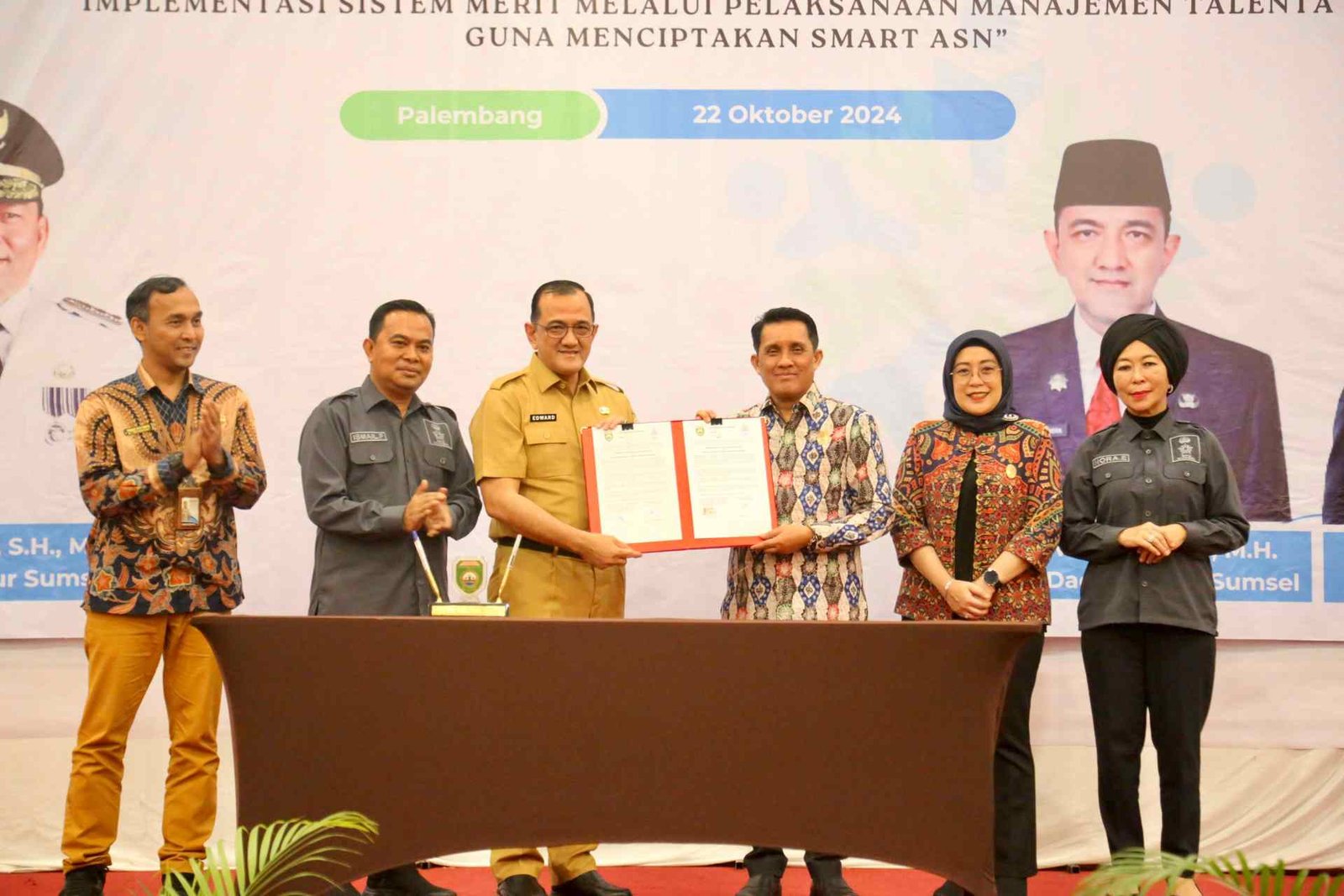 Pemprov Bersama 17 Kabupaten Kota Se-Sumsel  Tingkatkan Kualitas Kepegawaian Melalui  Sistem Merit  Menuju Smart ASN