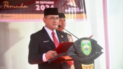 Sekda Edward Candra Irup Hari Sumpah Pemuda Ke-96 Tingkat Provinsi Sumsel  