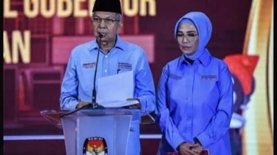 Debat Perdana Pasangan Calon Gubernur dan Wakil Gubernur Sumatera Selatan, yang berlangsung pada Senin (28/10/2024) malam di Hotel Novotel Palembang.