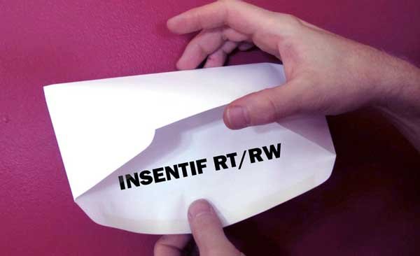 Ilustrasi insentit RT/RW