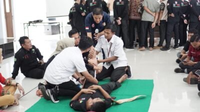 Pelatihan Peningkatan Kapasitas bagi Petugas Public Safety Center (PSC) 119 Kabupaten Muba. Foto: Dok.Humas Kominfo Muba