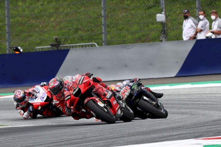 Persaingan Bagnaia dan Martin untuk menjuarai MotoGP 2024 ditentukan di seri balapan pamungkas di Barcelona/Net