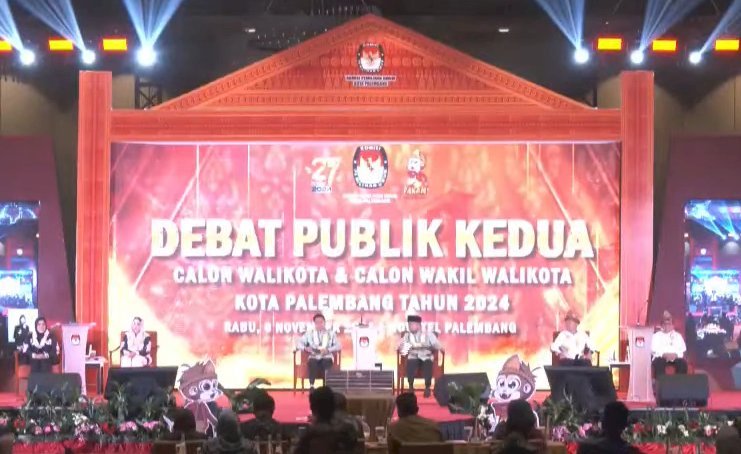 Debat Publik Kedua Pilkada Palembang/repro