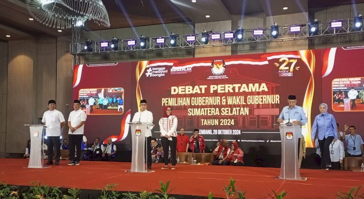 Debat Pilgub Sumsel/ist