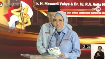 Calon Wakil Gubernur nomort urut 3, RA Anita Noeringhati/repro