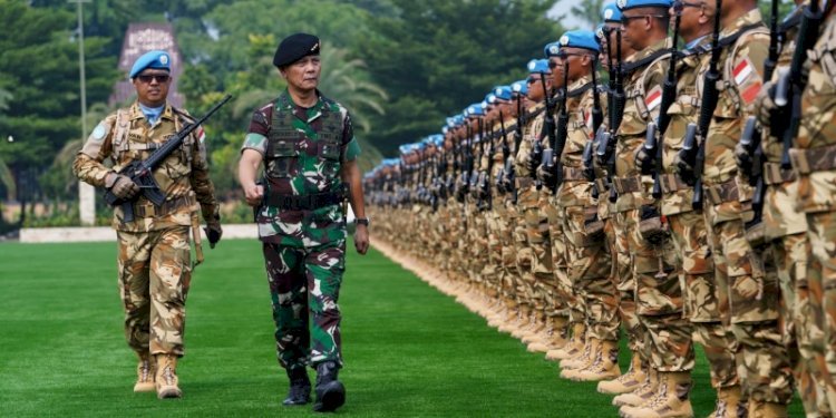 TNI kirim 240 Prajurit ke Misi Perdamaian di Afrika Tengah/Ist