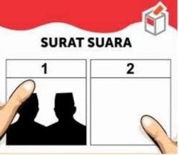 Ilustrasi surat suara