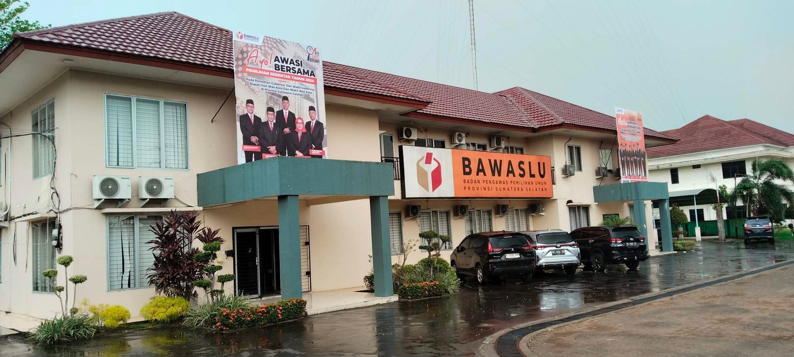 Gedung Bawaslu Sumsel. Foto: halopos.id