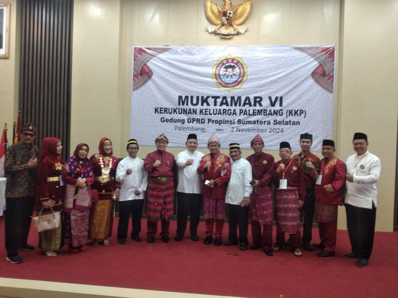 Muktamar KKP Ke VI di Aula lantai III Gedung DPRD Provinsi Sumatera Selatan (Sumsel), Sabtu (2/11/2024).