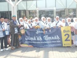 Jamaah Umroh Gratis Pemkab Muba Diberangkatkan ke Jeddah