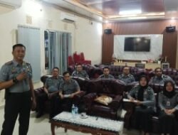Pejabat Rutan Kelas I Palembang Diajak Dukung Program Menteri Imipas
