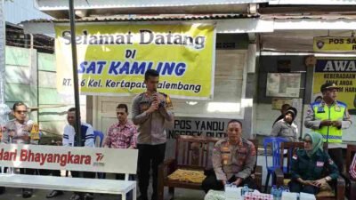 Ini Pesan Kapolsek Kertapati Untuk Warga Dipo?
