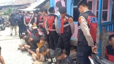 Tim Khusus Ditresnarkoba Polda Sumsel Berhasil Grebek Lorong Keramat, 5 Ulu Palembang Yang Diduga Sarang Narkoba