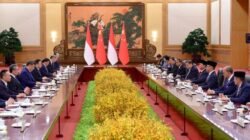 Presiden Republik Indonesia, Prabowo Subianto, melakukan pertemuan bilateral dengan Presiden Republik Rakyat Tiongkok (RRT), Xi Jinping, Sabtu (09/11/2024). (Foto: BPMI Setpres/ Muchlis Jr)