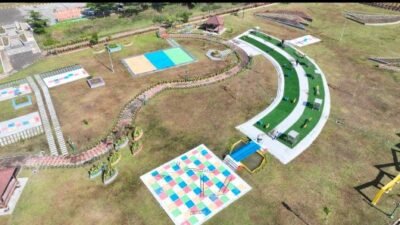 Ruang Terbuka Hijau Tanjung Enim. (Foto : Dok.Halopos.id)