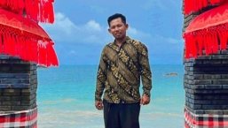 Rustandi Ariansyah foto suami Yuli yang tak kunjung pulang. (Foto: Halopos.id)