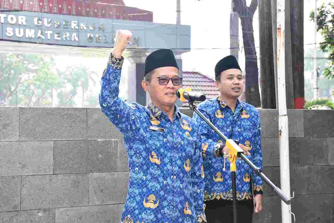 Kepala Kantor Wilayah Kementerian Agama Provinsi Sumatera Selatan H. Syafitri Irwan. (Foto : Humas Kanwil Sumsel)