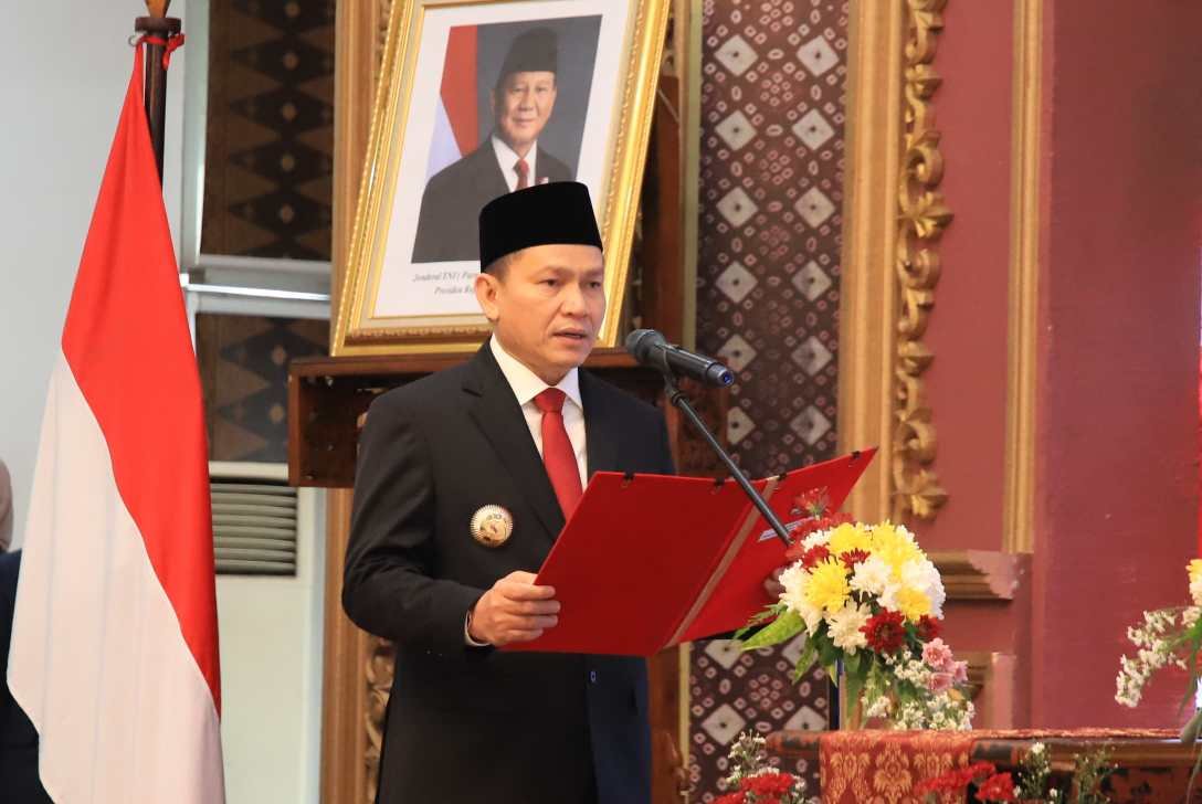 Pj Gubernur Sumsel Elen Setiadi. Foto : Humas Kominfo Sumsel