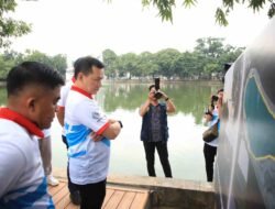 Pemprov Sumsel Dukung Launching Revitalisasi Kawasan Taman Kota Kambang Iwak Palembang