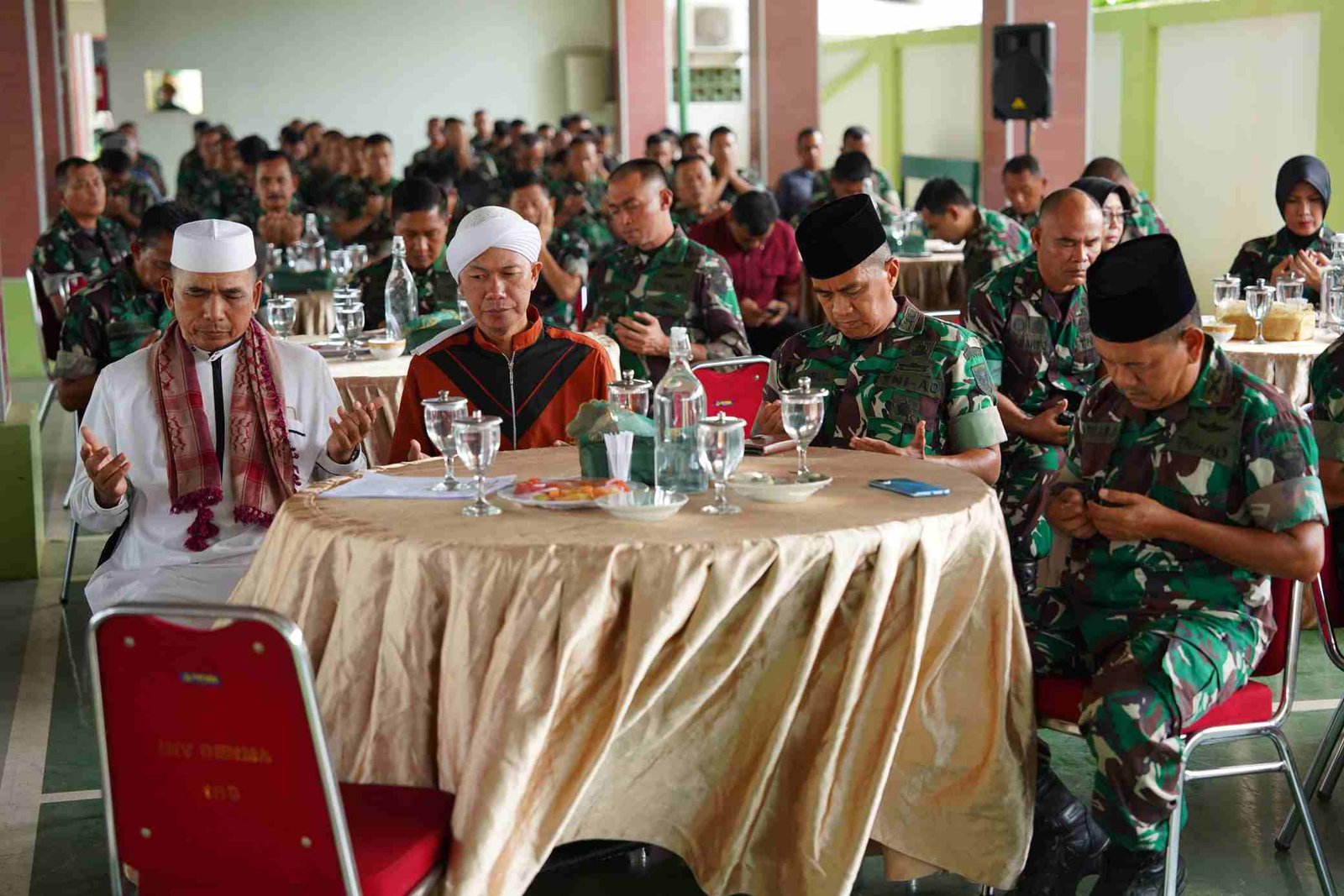 Jelang Peringati Hari Juang TNI AD Ke-79, Kodam Sriwijaya Gelar Doa Bersama