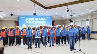 PLN UID S2JB Gelar Apel Siaga Nataru untuk Pastikan Keandalan Kelistrikan Tiga Provinsi
