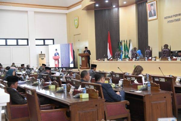 Pilkada Melalui DPRD Akan Menghemat Biaya Ditepis Ketua PDI Sumsel. (Foto : Humas DPRD Sumsel)