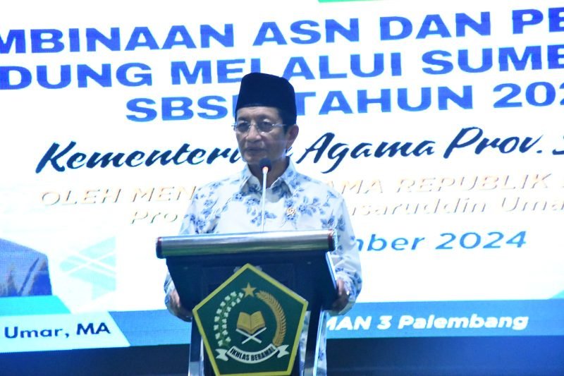 Menteri Agama RI Nasaruddin Umar