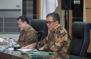 Pj Elen Setiadi Paparkan Potensi Sumsel Didepan Komisi VIII DPR RI