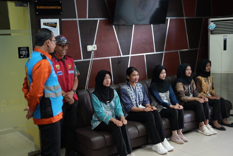 Kegiatan pemeriksaan Psikologi Tahap II (Wawancara) Rekrutmen Bakomsus Polri T.A. 2025 Polda Sumsel, Minggu (8/12/2024).