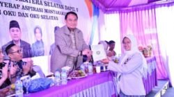 Ketua DPRD Provinsi Sumsel sekaligus Anggota Reses Dapil V Andie Dinialdie, SE., MM saat melakukan reses di Kabupaten OKU Selatan (Foto : Humas DPRD Sumsel)