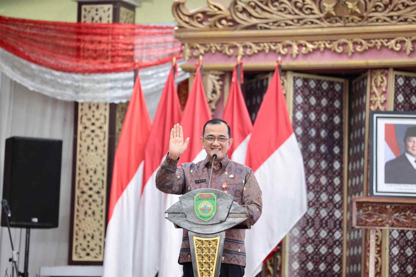 Sekretaris Daerah Provinsi Sumatera Selatan, Edward Chandra