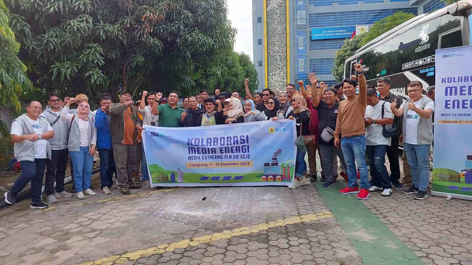 PLN UID Sumbagsel-Sumbagteng Jambi dan Bengkulu (S2JB) menggelar Media Gathering dengan awak media di Lampung pada 11-12 Desember 2024.