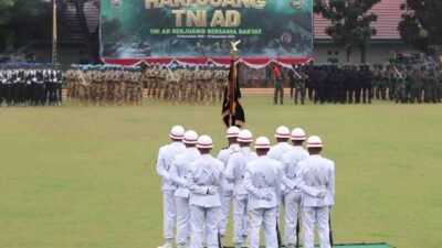 Puncak Hari Juang TNI AD Ke-79, Kodam II Sriwijaya Gelar Upacara, Baksos Kesehatan dan Stand UMKM