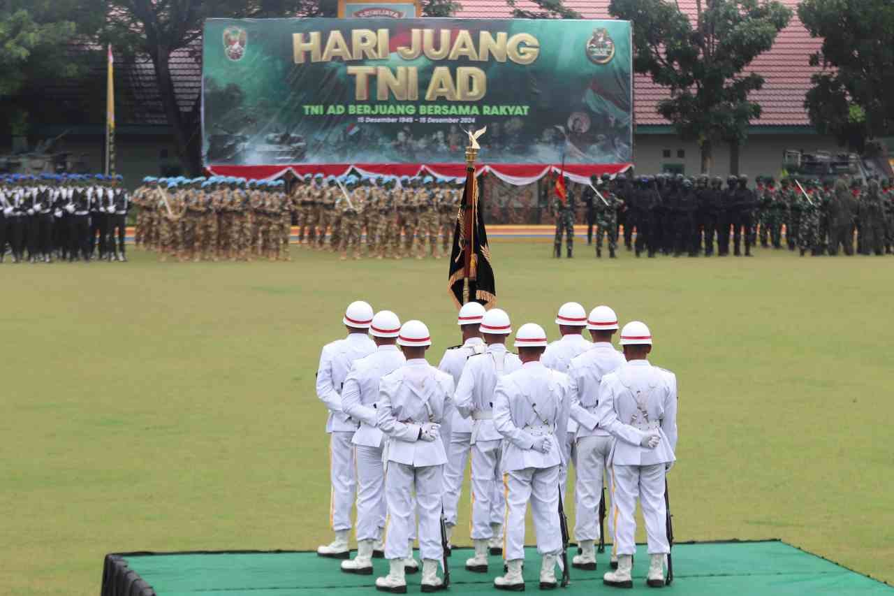 Kodam II/Sriwijaya menggelar Upacara Peringatan Hari Juang TNI AD Ke-79 Tahun 2024