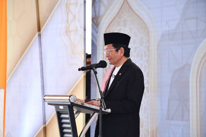 Menteri Agama RI KH. Nasaruddin Umar. (Foto : Humas Kemenag Sumsel)