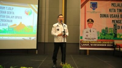 PT Bukit Asam Tbk (PTBA) berhasil meraih trofi Gold. (Foto : Humas PTBA)