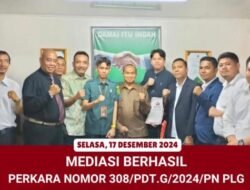 LAGI,,,Tim Sakahira Lawfirm Berhasil Damaikan Perkara yang Telah Sengketa 40 Tahun