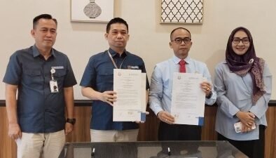 BPJS Kesehatan Palembang dan Kejari OKI Perkuat Sinergi Kerjasama. (Foto: Heryadi)