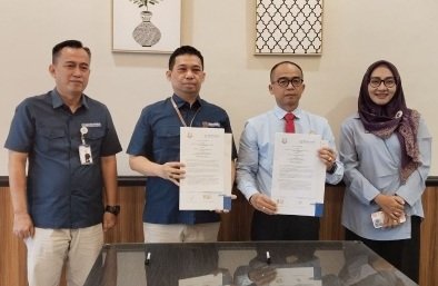 BPJS Kesehatan Palembang dan Kejari OKI Perkuat Sinergi Kerjasama. (Foto: Heryadi)
