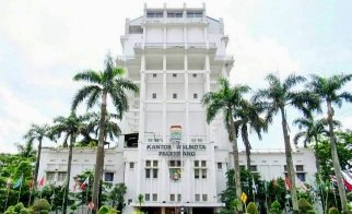 Kantor Walikota Palembang. (Hery)