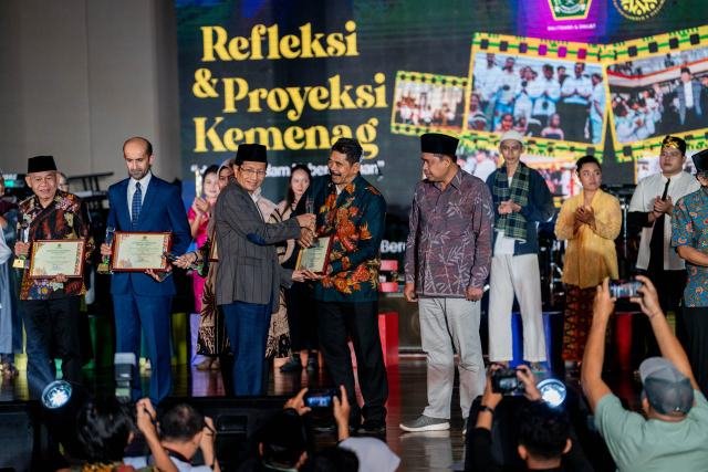 Refleksi dan Proyeksi 2025, Menag: Membangun di Atas Fondasi Spiritualitas. (Foto: Kemenag RI)