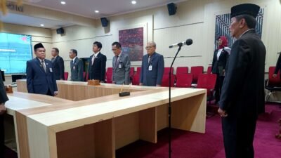 Pengukuhan Komisaris Perseroda Jogjatama Vishesha masa jabatan 2025-2029. (Foto : Infokom Yogyakarta)