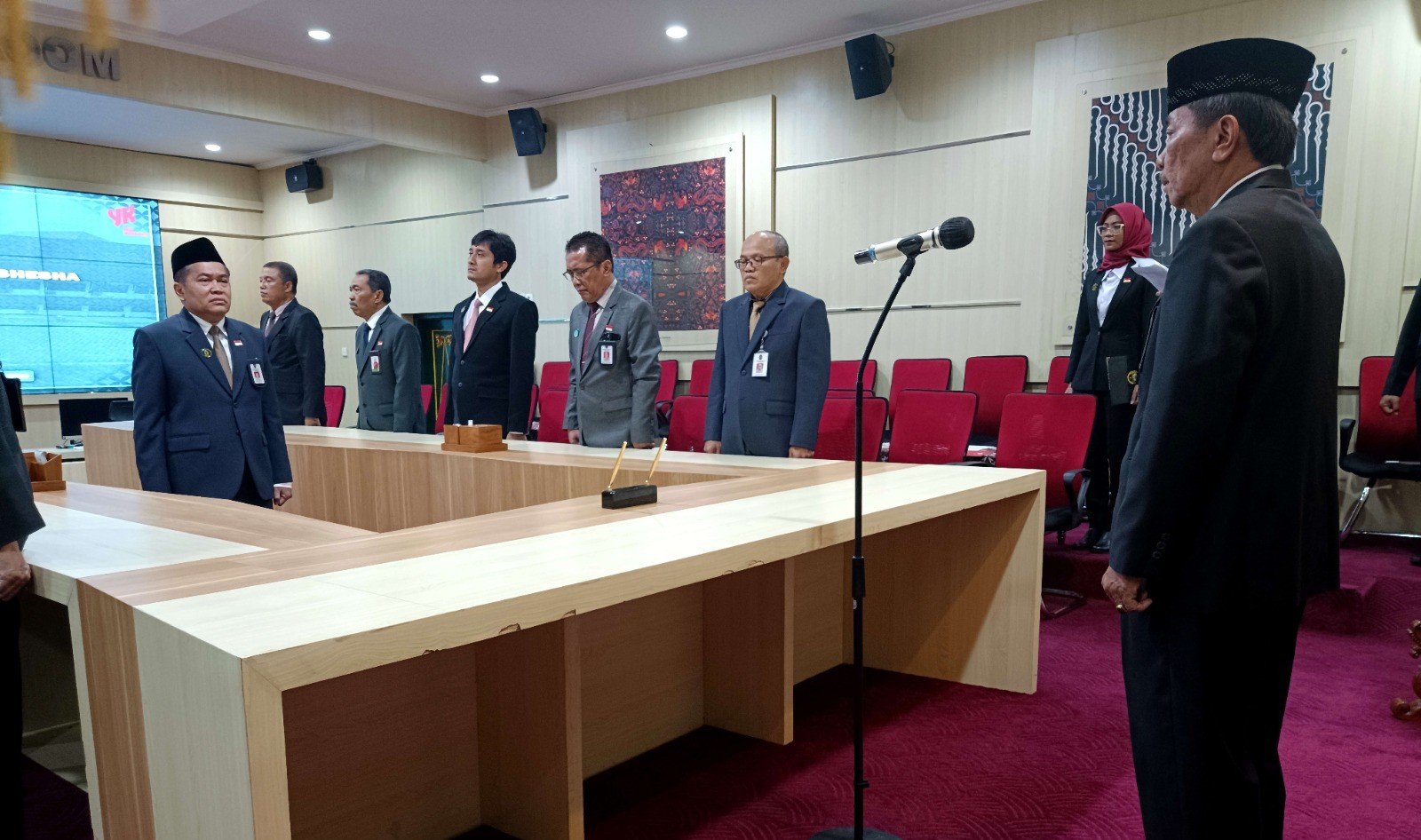 Pengukuhan Komisaris Perseroda Jogjatama Vishesha masa jabatan 2025-2029. (Foto : Infokom Yogyakarta)