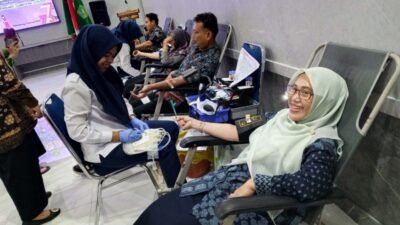 Aksi Sosial HAB ke-79, Kemenag Sumsel Sumbang 44 Kantong Darah