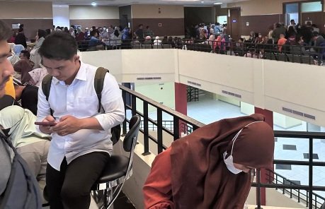 Pelamar PPPK Padati RSUD Bari. (Foto: Dino Martin)