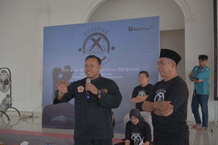 Kembalinya Silat Kuntau di Lawang Kidul. (Foto: Humas PTBA)