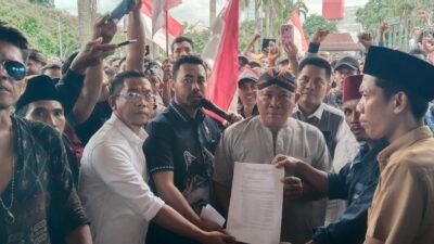 Ngadu ke DPRD Sumsel, Ribuan Massa Warga Talang Kemang Minta PT Melania Indonesia Diperiksa