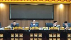 Dewan Perwakilan Rakyat Daerah (DPRD) Palembang Menggelar Sidang Paripurna Laporan Reses MP I Tahun 2025.(Foto: Meriyanto)
