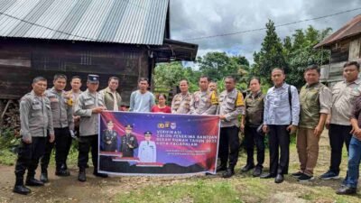 Polres Pagaralam Gelar Verifikasi Calon Penerima Bedah Rumah