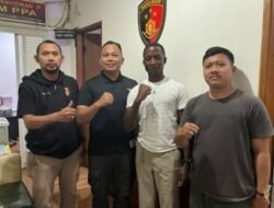 WNA Afrika Apresiasi Profesionalitas Polsek Tambora yang Berhasil Menemukan Barang Miliknya